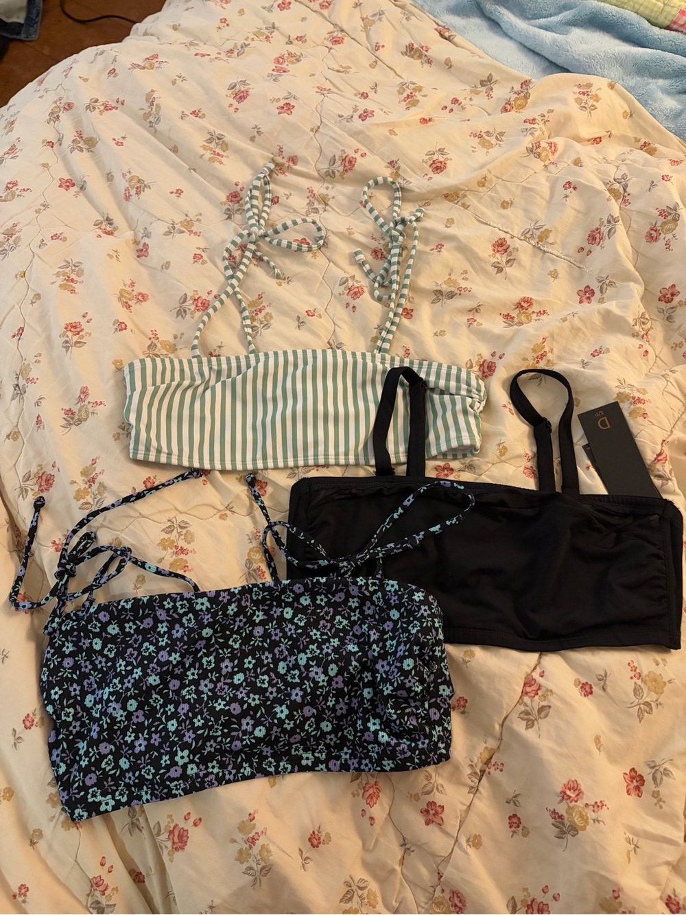Bikini Tops -bundle of three
